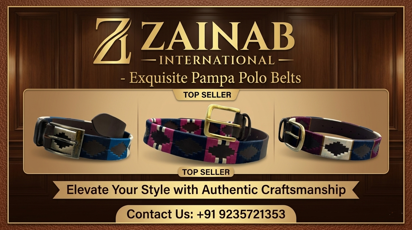 Custom Design Leather Belt