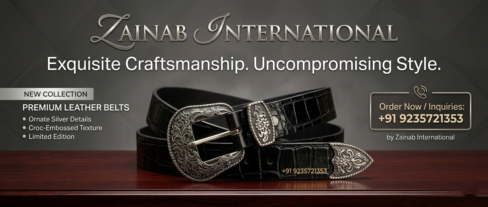 Rich quality gift leather belt